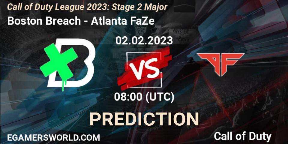Boston Breach vs Atlanta FaZe: Betting TIp, Match Prediction. 02.02.23. Call of Duty, Call of Duty League 2023: Stage 2 Major